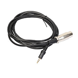 XLR 3 Pin Mâle À 1/8'' 3.5mm Mono Jack Câble de Connexion Audio Câble Stéréo 10ft