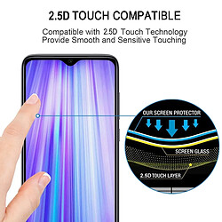 Wewoo Film de verre trempé de protection en ScreenProtector de 25 PCS pour Xiaomi Redmi Note 8 Pro pas cher