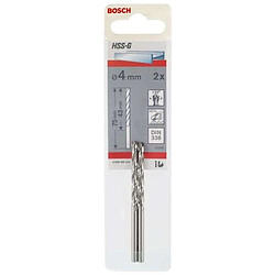 Bosch Forets à métaux rectifiés HSS-G, DIN 338 3,3 x 36 x 65 mm