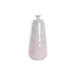 Vase DKD Home Decor Céramique Rose Vert Bicolore Moderne (15 x 15 x 32 cm)