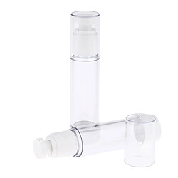 2X vide Essence rechargeable Essence bouteilles bouteilles récipients d'échantillons cosmétiques 50ml