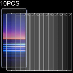 Wewoo Film de verre trempé 10 PCS Pour Sony Xperia 20 9H 2.5D de