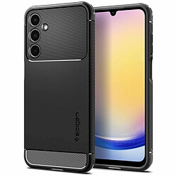 Spigen Sgp Spigen Rugged Armor Coque Compatible avec Samsung Galaxy A25 5G - Noir Mat