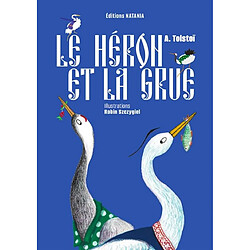 Le héron et la grue. Der Kranich und die Rohrdommel