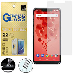 Htdmobiles Film de protection vitre verre trempe transparent pour Wiko View 2 Plus