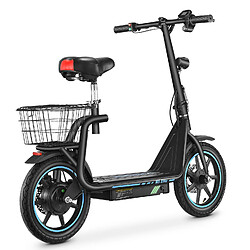 Trottinette Électrique Honey Whale M5Elite - Moteur 500W Batterie 48V13AH Autonomie 45KM Freins à Disque - Noir pas cher