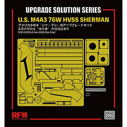 Avis Rye Field Model Maquette Char U.s M4a3 76w Hvss Sherman Upgrade Solution Series