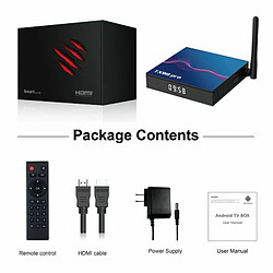 Avis Tx98 Pro Set-Top Box H618 Pour Android 12.0 Wifi 6 Bluetooth 5.0 Smart Tv Box Hd Media Player Us Plug 4 64Gb