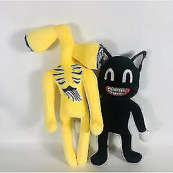 Universal 2/set, Peluche Siren, Poupée Peluche Siren, Noyer Legend Horror Black Cat