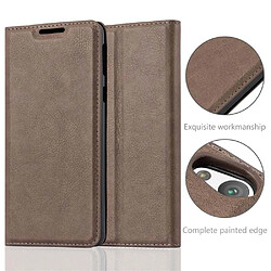 Cadorabo Coque Sony Xperia E5 Etui en Brun