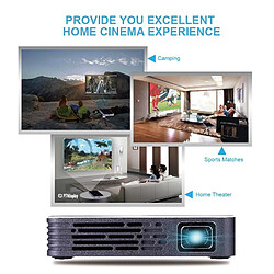 Yonis Mini Projecteur LED HD Wi-Fi Portable 1000 LM