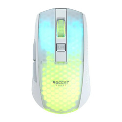 Souris Gaming - Sans Fil - ROCCAT - Burst Pro Air White - Blanc