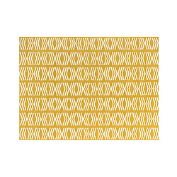 Vente-Unique Tapis intérieur ou extérieur style ethnique - 150 x 200 cm - Jaune - GRENADA