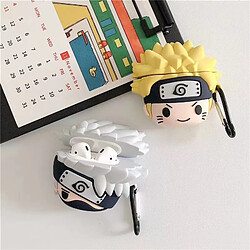 GUPBOO Airpods Coque Housse Étui Protecteur Compatible pour AirPods Pro-Version Q Kakashi Naruto en silicone