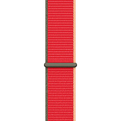 Sport Loop bracelet pour Apple Watch Series 1 á 10 / SE / Ultra (2) (44/45/46/49 mm) - Red