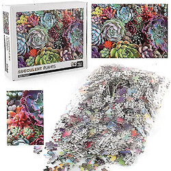 Acheter Universal 1000 pièces de puzzle décompressé puzzle éducatif jouet, succulent puzzle