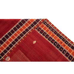 Avis Vidal Tapis de laine 265x148 rouge Jajim