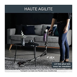 Acheter ROWENTA RH2038WO Aspirateur balai sans fil, Tube flexible, Ultra léger, Autonomie 45 min, Kit allergie, X-Force Flex, Noir/viol