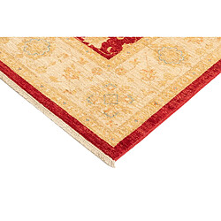 Vidal Tapis de laine 247x200 rouge Ziegler