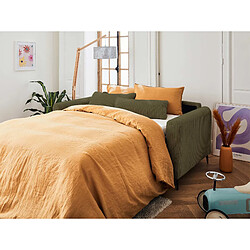 Acheter Lisa Design Owen - canapé 3 places convertible - couchage quotidien - matelas 12 cm - en velours côtelé