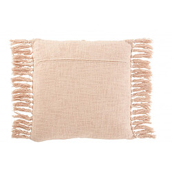 Dansmamaison Coussin Carre Losange Coton Polyester Rose