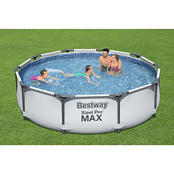 Piscine Hors-sol Tubulaire Bestway Steel Pro Max 305x76 cm