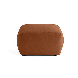 Lisa Design Sorrente - pouf - en tissu texturé pas cher