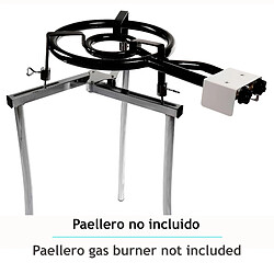 Avis Trépied Support pour Brûleur à Gaz, Robuste pour Brûleurs à Paella 35 à 70 cm, , Inox, Briebe, LEGL5