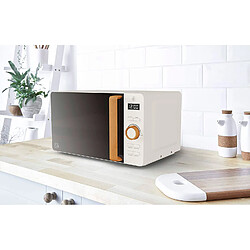 Micro-ondes Digital 20L Design Moderne Nordic, 800, Blanc, SWAN, SM22036WHTNEU