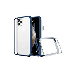 RHINOSHIELD Coque Compatible avec [iPhone 14 Pro] Mod NX - Protection Fine Personnalisable avec Technologie d'absorption des Chocs [sans BPA] - Bleu Marine