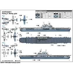 Trumpeter Maquette Bateau Uss Yorktown Cv-5