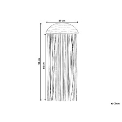 Avis Beliani Décoration murale ZIKIRIA Difforme Bois Bois foncé