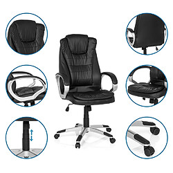 Avis Hjh Office Fauteuil de direction RELAX WB100 simili cuir noir