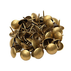 100pcs Clous D'ameublement En Bronze Antique Clous De Meubles Clous / Punaises / Broches 10x10mm