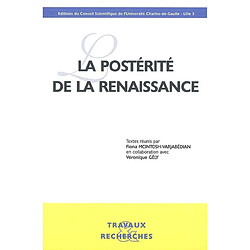 La postérité de la Renaissance - Occasion