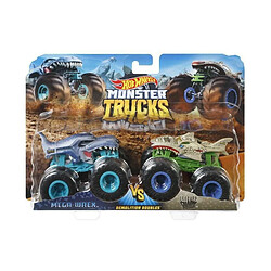 Avis Hot Wheels - Coffret 2 vehicules Monster Truck Double Demolition - Petites Voitures - 3 ans et +