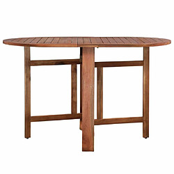 Avis Maison Chic Table de jardin | Table d'extérieur 120 x 70 x 74 cm Bois d'acacia massif -GKD66079