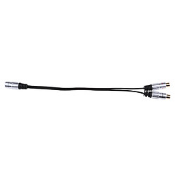 3.5mm Stéréo Femelle à 2x RCA Femelle Audio Splitter Y Adaptateur Cable