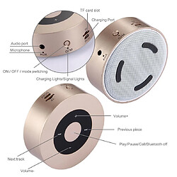 Avis Yonis Enceinte Bluetooth Portable A8 Haut-Parleur Stéréo Micro Intégré Appels Mains-Libres Support Carte TF et AUX