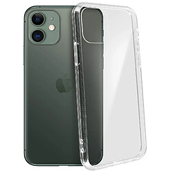 MOCCA Coque Apple iPhone 11 Rigide Bords Antichocs Cotés Bumper Transparent