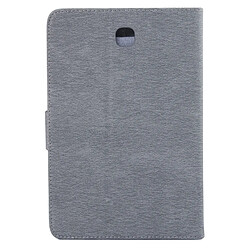 Avis Wewoo Housse Étui gris pour Samsung Galaxy Tab A 8.0 / T350 fleurs pressées motif de papillon flip horizontal en cuir PU avec boucle magnétique et titulaire fentes cartes porte-monnaie