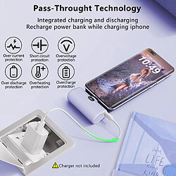 Acheter SANAG Mini Batterie Externe 5000Mah Usb C Power Bank Charge Rapide 15W Ultra-Compact Power Bank Petit Chargeur Portable