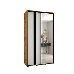 Abiks Meble Armoire DAVOS 7 À Portes Coulissantes 235,2/140/45 2 Portes