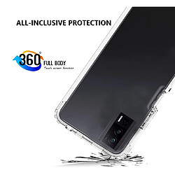 Acheter Htdmobiles Coque pour Xiaomi Poco F5 Pro 5G / Redmi K60 / K60 Pro - housse etui silicone gel fine 360 integrale (avant et arriere) + verre trempe - TRANSPARENT