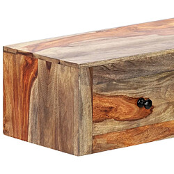 Acheter Maison Chic Table console | Meuble d'entrée | Table d'appoint murale 100x25x20 cm Bois massif -GKD34049