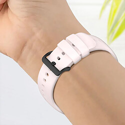 Acheter Avizar Bracelet pour Oppo Watch 3 Silicone Soft-Touch Sange à Trous rose