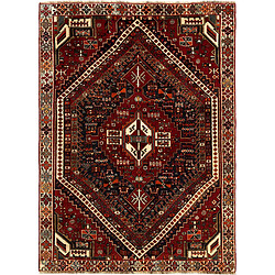 Vidal Tapis de laine 201x144 rouge Ghashghai