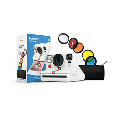 POLAROID Now+ - Appareil photo instantane - Autofocus - Connecte - Filtres inclus - Blanc