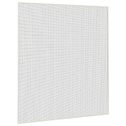 vidaXL Moustiquaire magnétique pour fenêtres blanc 120x140 cm