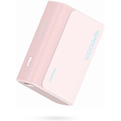 SANAG Powerbank 10 000 Mah, 30 W, Power Bank Usb C, Avec 2 Ports, Batterie Externe Pour Téléphone Portable, Iphone, Samsung, Vivo, Oppo, Ipad Air/Pro, Xiaomi, Macbook (Rose)